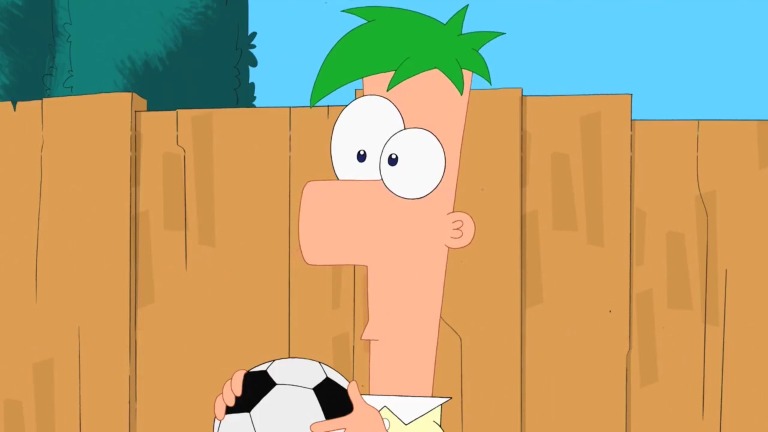 Cartoon characters Ferb Fletcher
