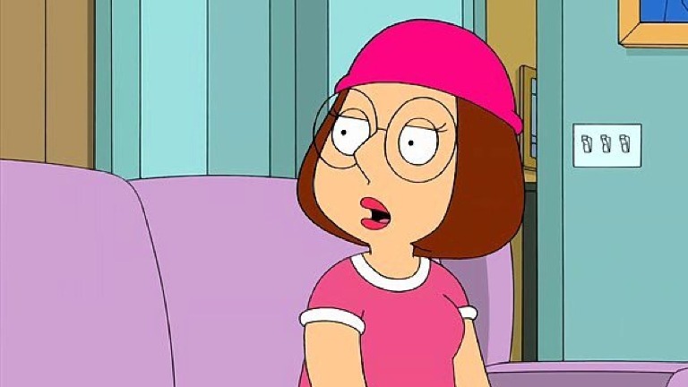Cartoon characters Meg Griffin