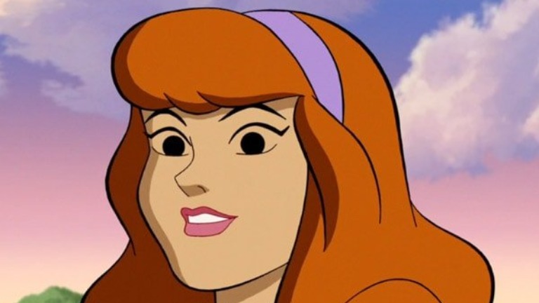 Cartoon characters Daphne