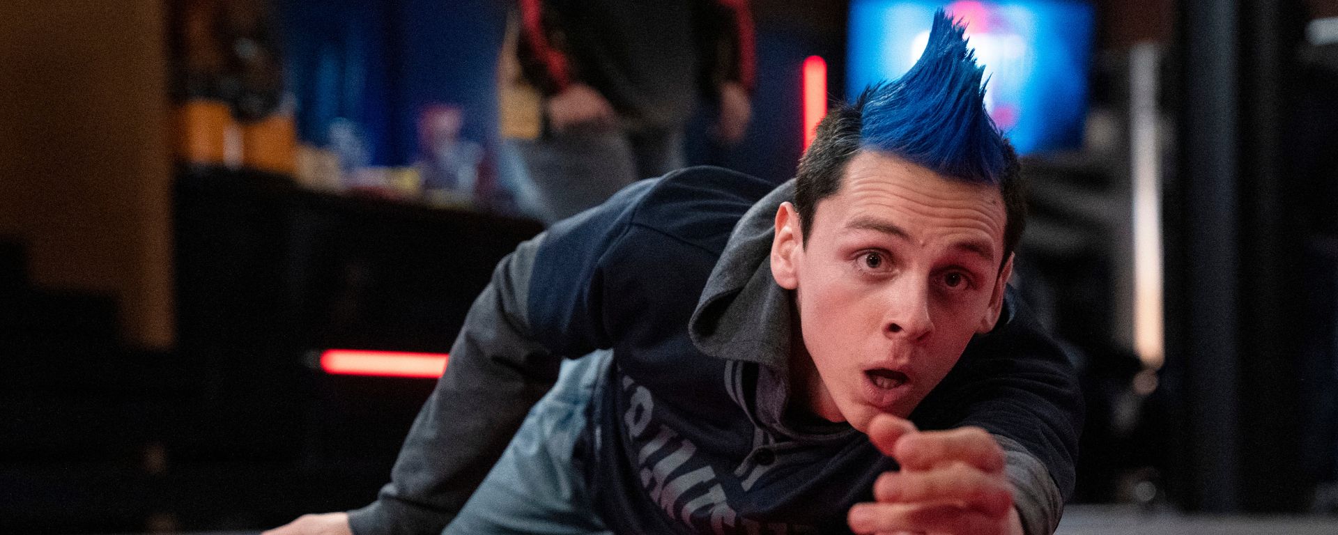 Jacob Bertrand as Hawk in Cobra Kai