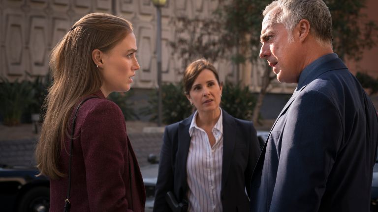 Titus Welliver as Harry Bosch in a scene from "Bosch"