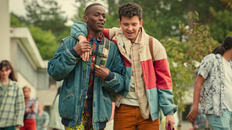 Ncuti Gatwa Asa Butterfield Sex Education